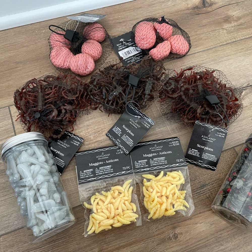 Lot of Halloween party decorations